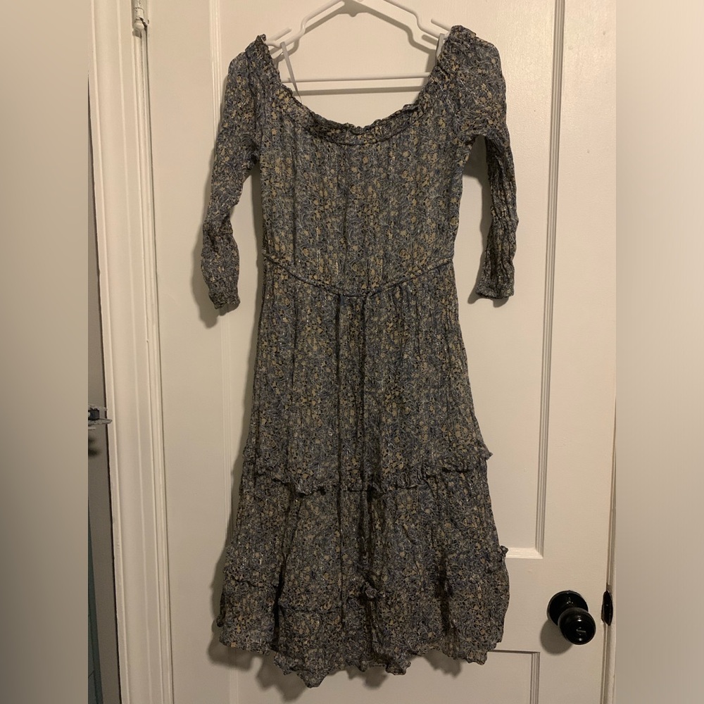 Anthropologie boho dress